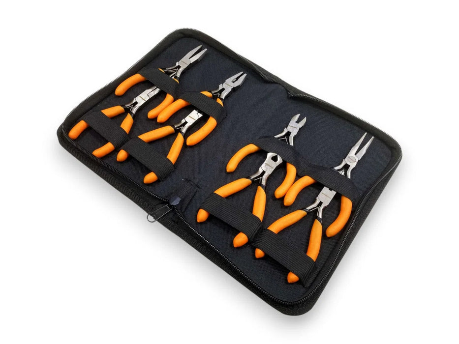Toolzone 8pc Assorted Mini Plier Set