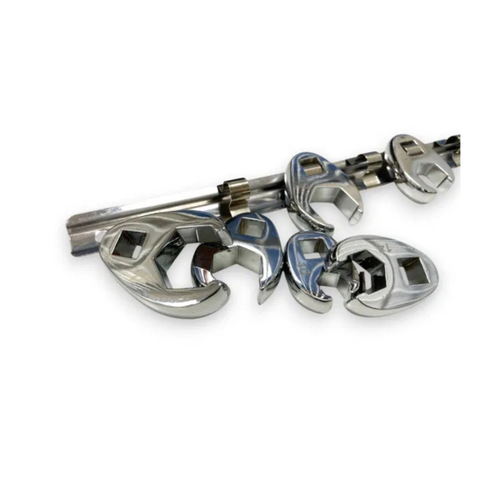 Toolzone 8pc 3/8'' Crowsfoot Spanner Set (10 - 22mm)
