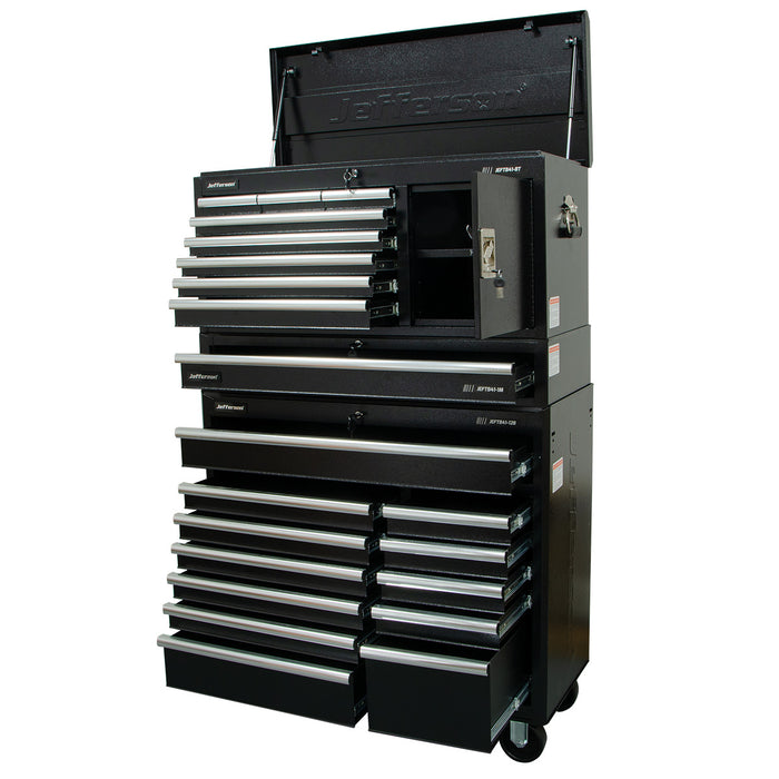 Jefferson 41'' Complete Industrial Tool Chest Kit - Option 1