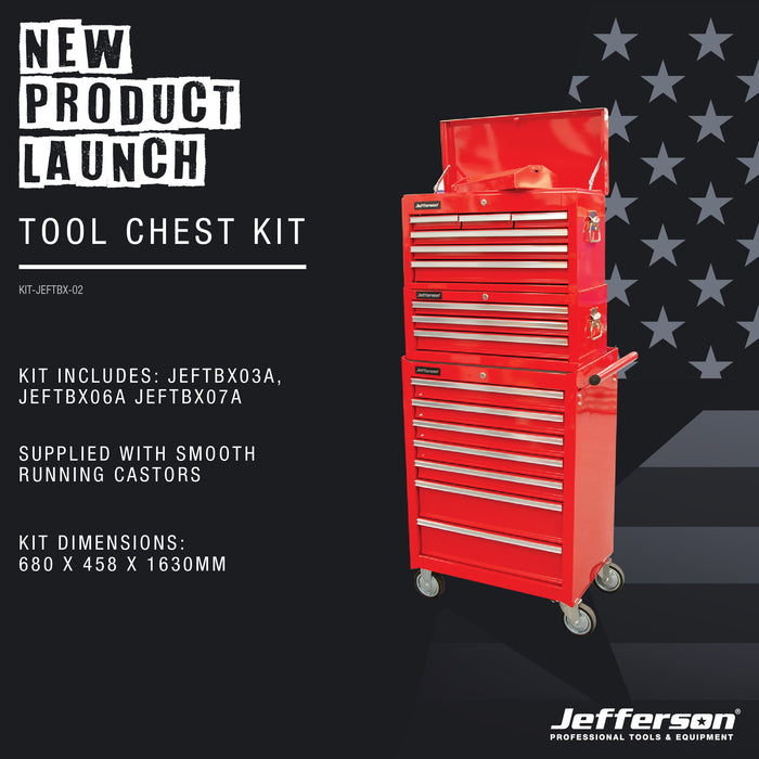 Jefferson Tool Chest Kit 02 (Bottom, Middle & Top Chest)