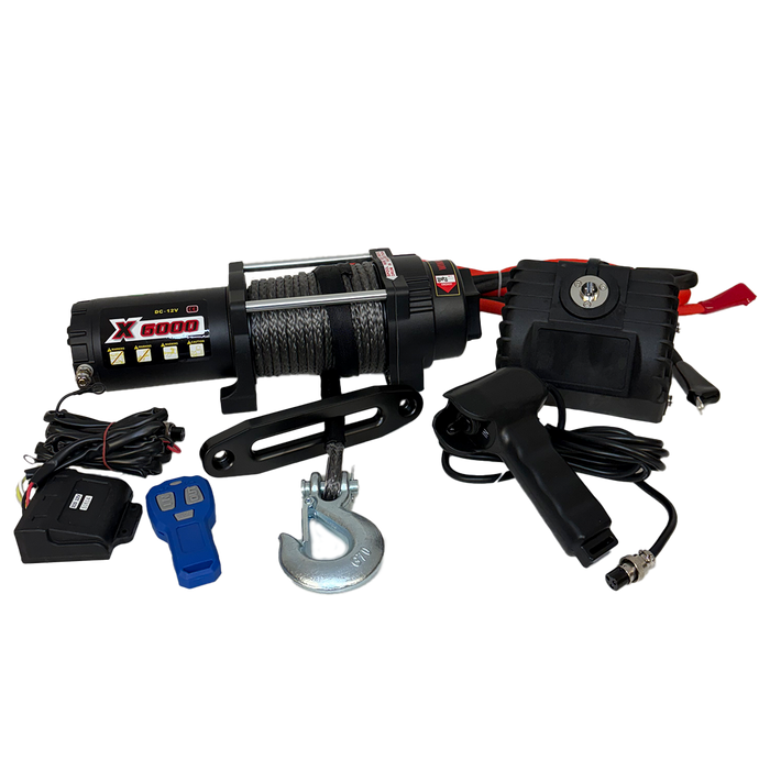 6000LB 12v Electric Winch (2.7 Tonne)