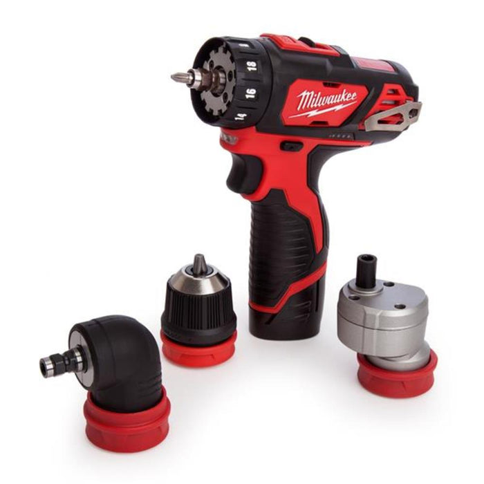 Milwaukee M12BDDXKIT-0 4-In-1 Drill Driver Kit (Body Only)