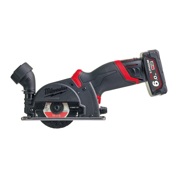 Milwaukee M12FCOT-622X Fuel Cut Off Tool Kit (1x 2Ah & 1x 6Ah)