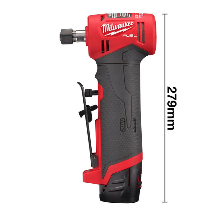 Milwaukee M12FDGA-0 FUEL Cordless Die Grinder (Bare Unit)