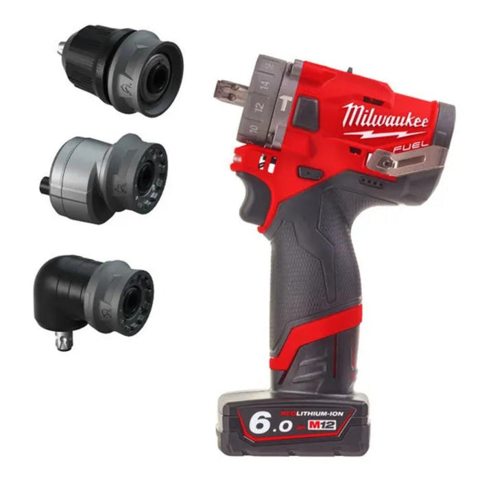 Milwaukee M12FPDXKIT-0 FUEL™ 4-in-1 Drill (Bare Unit)