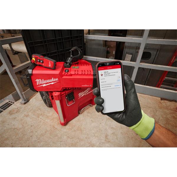 Milwaukee M18BLCHTO-121 Compact ONE-KEY Chain Hoist 1 Ton (1 X 12Ah)