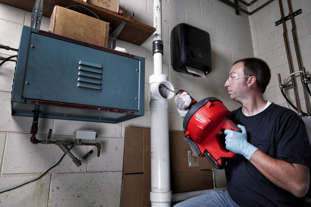 Milwaukee M18FDCPF8-0C 18V Fuel Cordless Drain Snake