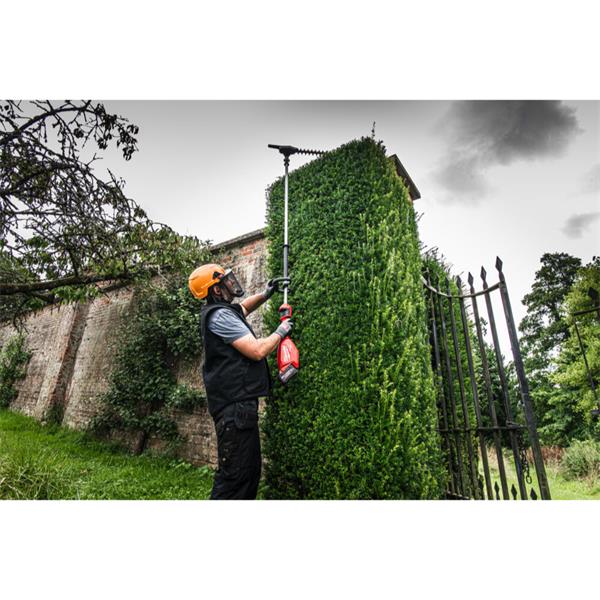 Milwaukee M18FHETE27-0 18V Extended Reach Pole Hedge Trimmer 267cm (Bare Unit)