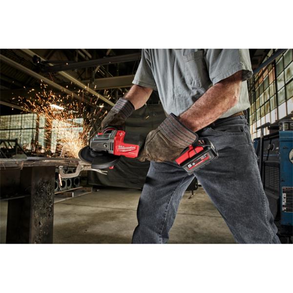 Milwaukee M18FHSAG125XPDB2-0X FUEL 125mm Braking Angle Grinder with Paddle Switch (Bare Unit)