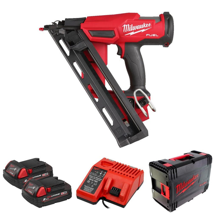 milwaukee finish nailer