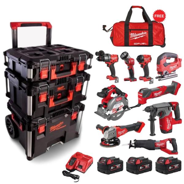 milwaukee power tool combo set