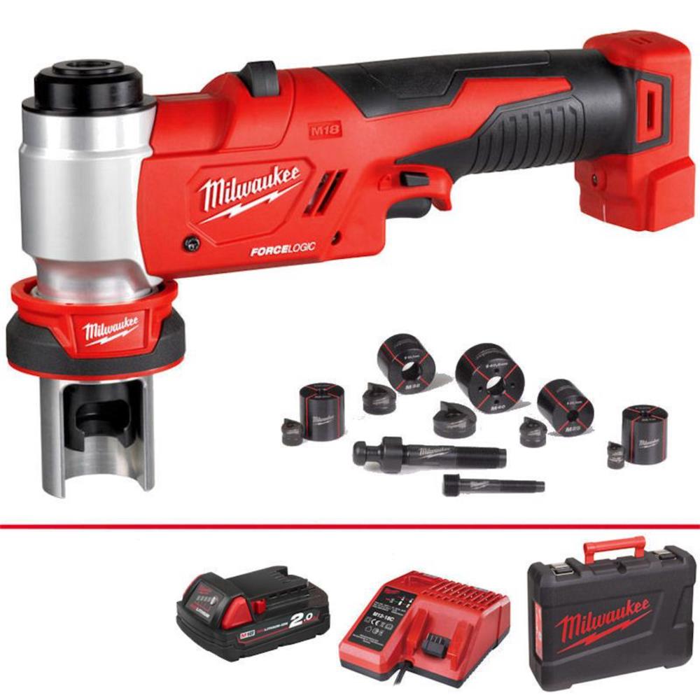 Milwaukee M18HKP-201CA Force Logic Hydraulic Knockout Punch