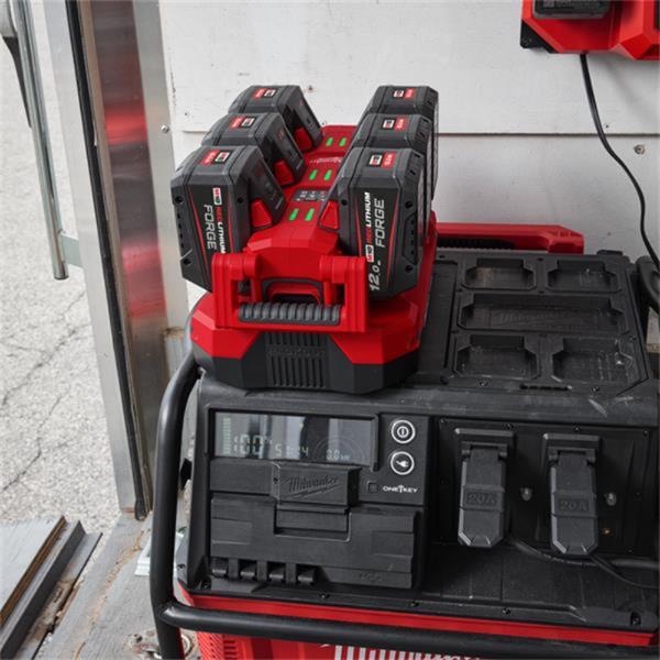 Milwaukee M18 Mobile Rated Packout Six Bay Rapid Charger - 240V
