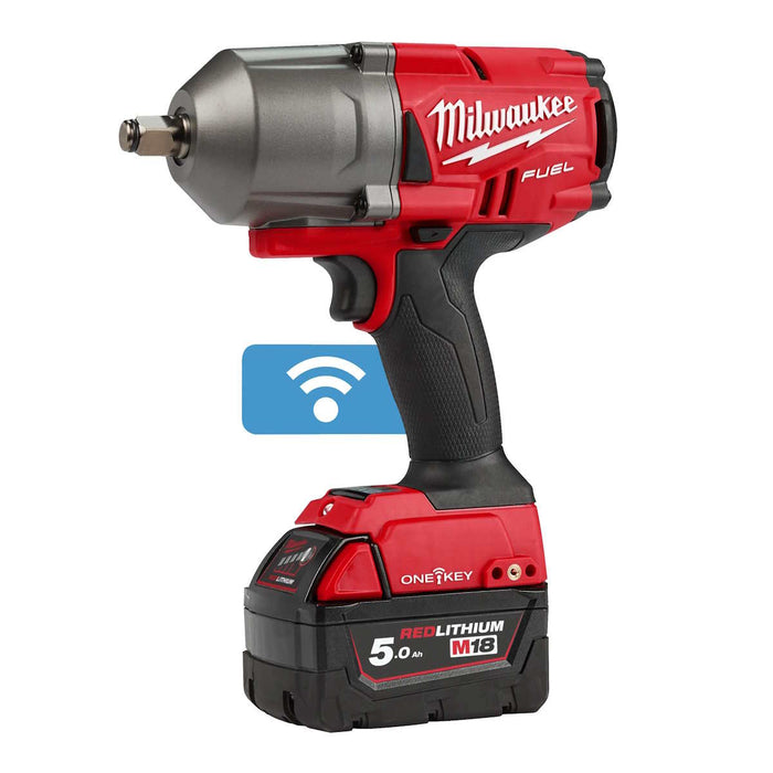 Milwaukee M18ONEFHIWF12-502X 1/2'' Impact Wrench (x2 5Ah)