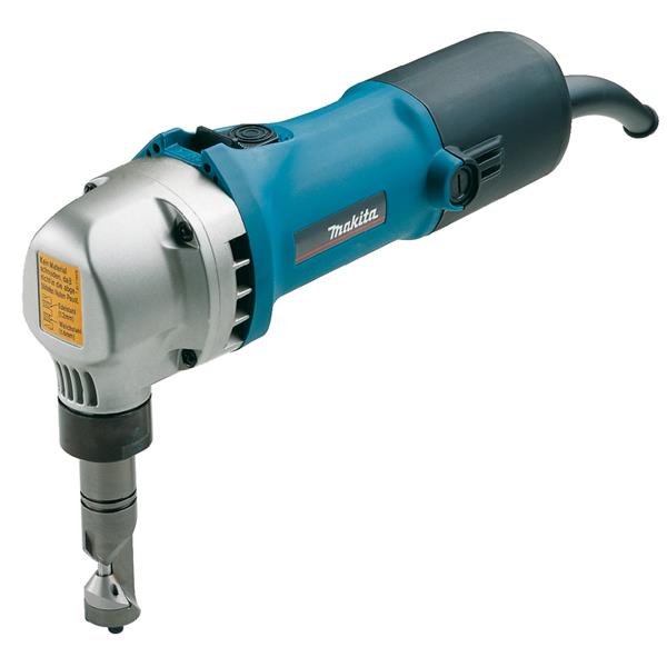 Makita nibbler on a white background