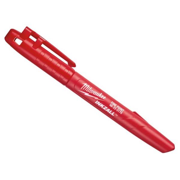 Milwaukee Inkzall Fine Point Red Marker (36 Pack)