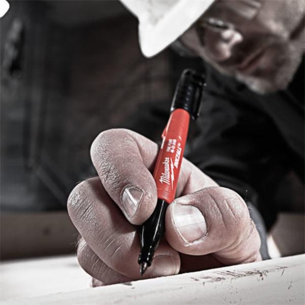 Milwaukee Inkzall Fine Point Red Marker (36 Pack)