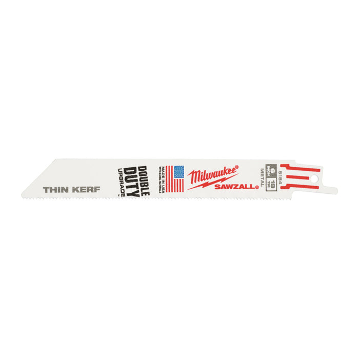 Milwaukee 48475184 Sawzall Metal Thin Kerf 150mm x 18tpi (5 pcs)