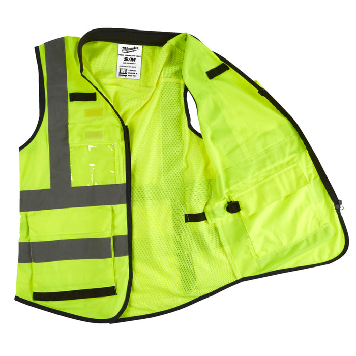 Milwaukee 4932471896 Premium Hi-Visibility Vest Yellow - L/XL
