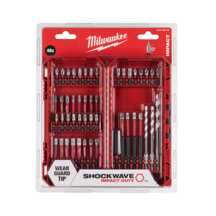 Milwaukee 4932492005 Shockwave 48pc Impact Duty Bit Set