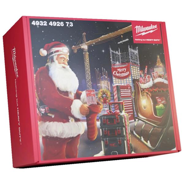 Milwaukee 4932492673 32pc Christmas Advent Calendar Set