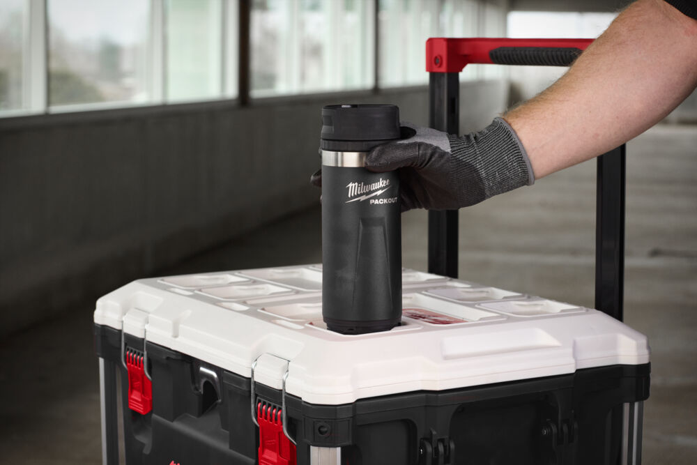 Milwaukee 4932493474 PACKOUT 532ml Bottle with Sip Lid - Black