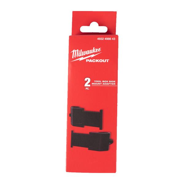 Milwaukee PACKOUT Side Mount Adaptor (2 Pack) 4932498643