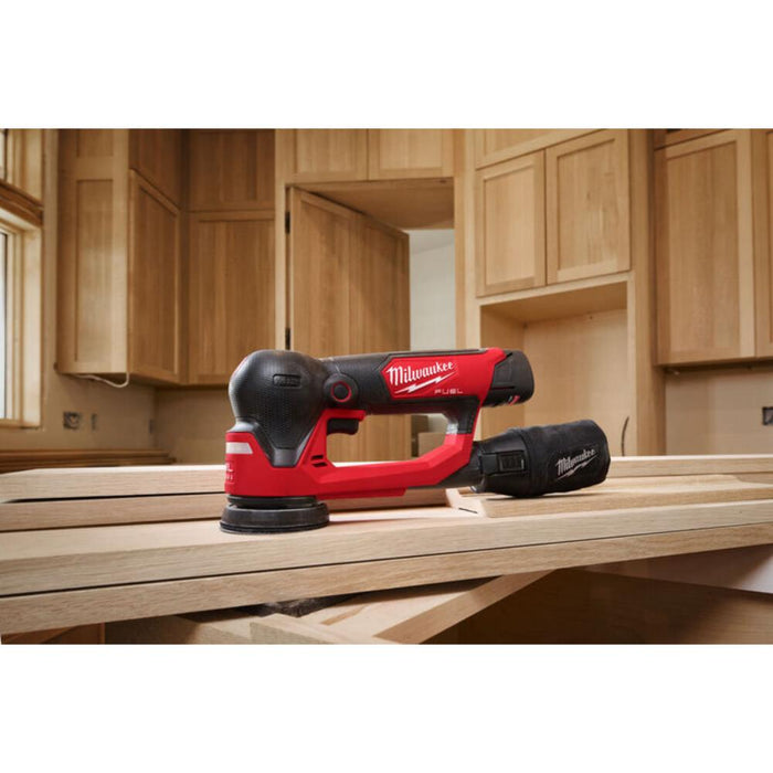 Milwaukee M12FSDR75-202B 12v Fuel 75mm Random Orbital Sander (Bare)