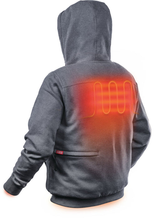 Milwaukee M12HHGREY3-0 M12 Grey Heated Hoody (Bare Unit) Medium