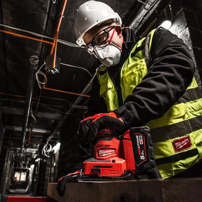 Milwaukee M18BQSS-0 Brushed Quarter Sheet Sander (Bare Unit)