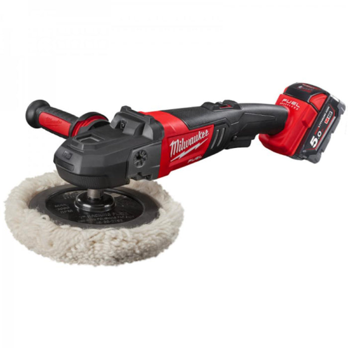 Milwaukee M18FAP180-502X M18 Variable Speed Polisher (2x5Ah)