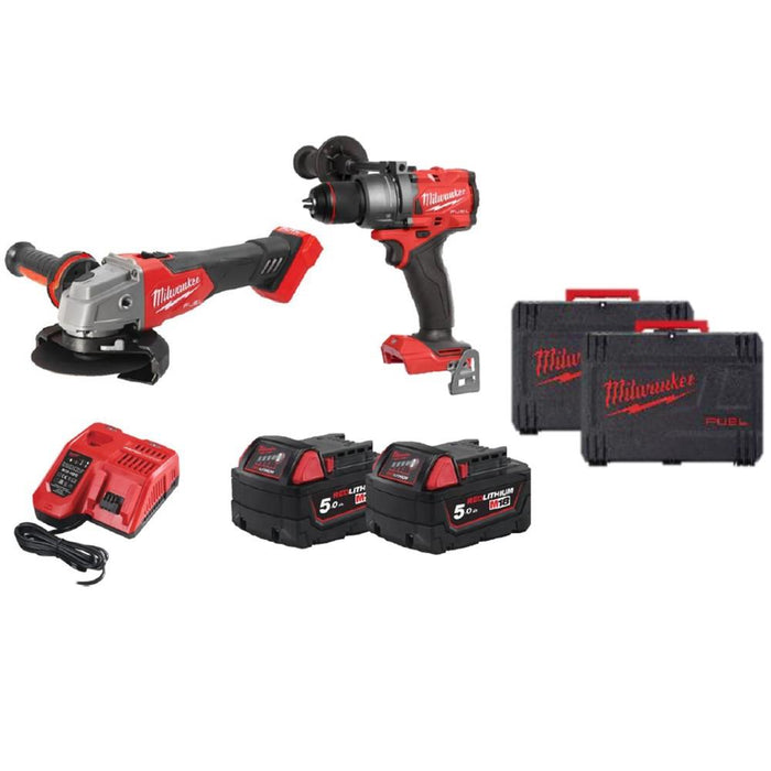 Milwaukee M12FPP2H-622P 3/8'' Ratchet & Wrench Kit (x1 6Ah/2Ah)