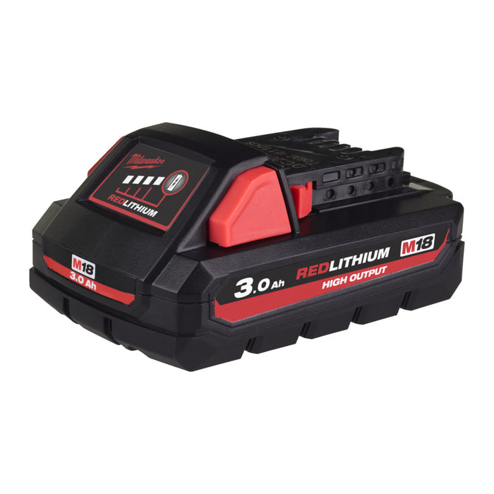 Milwaukee M18 HB3 M18 3.0Ah High Output Li Ion Battery