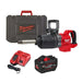 Milwaukee 1" d handle impact wrench with case, charger and 12ah battery 