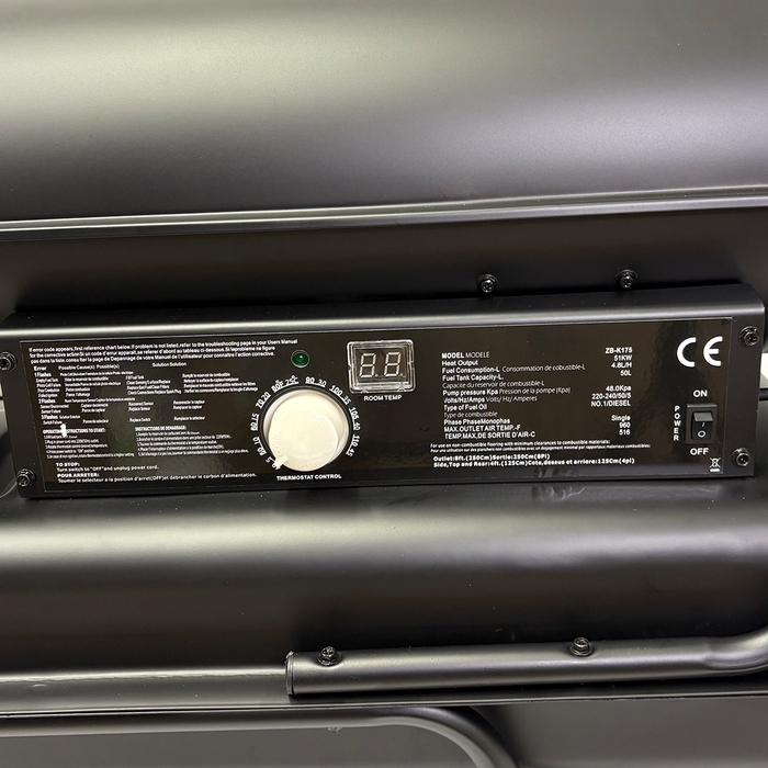 K Series K175 51Kw Diesel Space Heater (175,000 BTU)