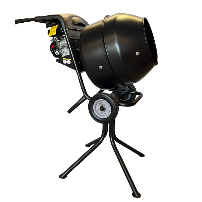 MT 150 Litre Loncin 2.5HP Petrol Cement Mixer c/w Stand