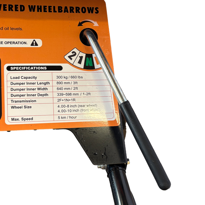 MT 300Kg Loncin Petrol Mini Dumper