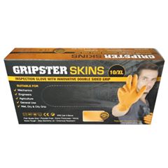 Gripster Skins Orange Gloves (Size 10)