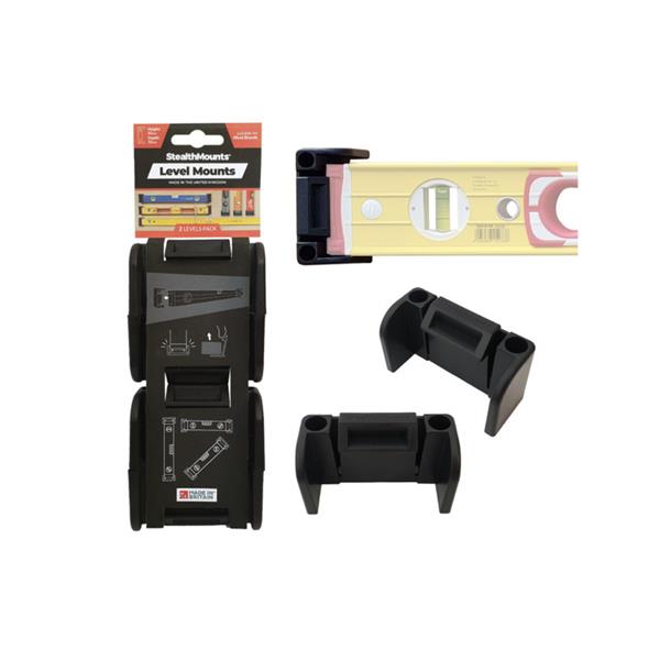 StallMounts Level Mounts with packaging on a white background