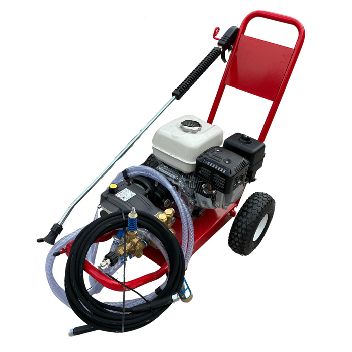 Honda 6.5HP Power Washer with Hawk Pump (2,200psi) Red Frame