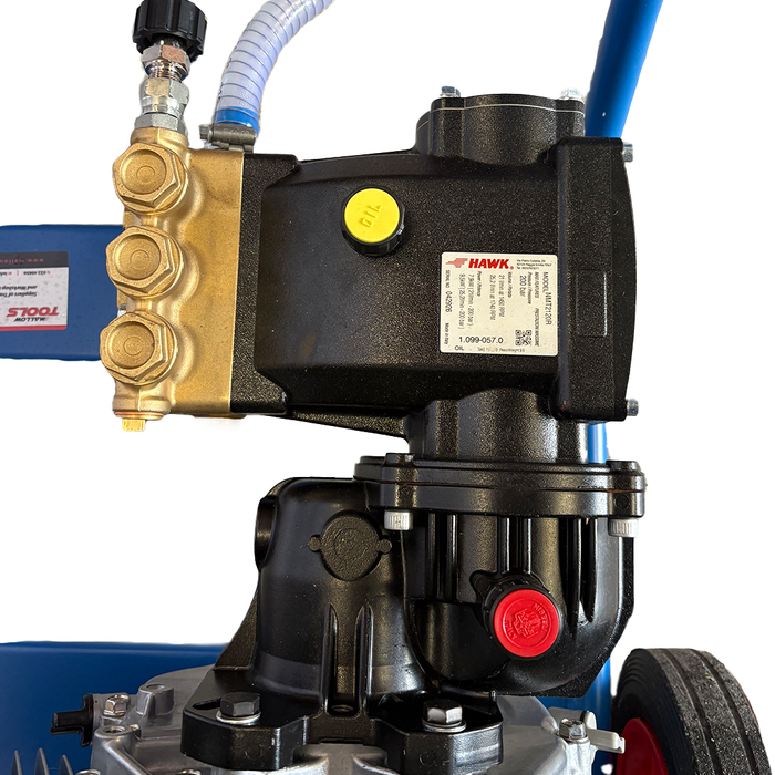 Honda 13HP P200F Washer w/ Hawk Pump (3,000psi) Blue Frame