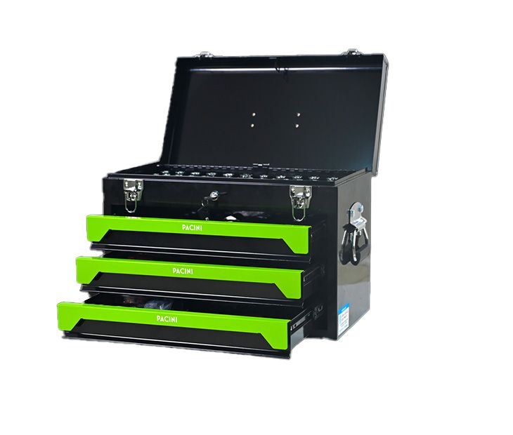 Pacini 3 Drawer Tool Chest with Full Tool Set