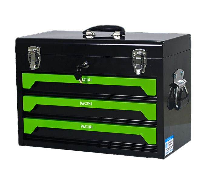 Pacini 3 Drawer Tool Chest with Full Tool Set