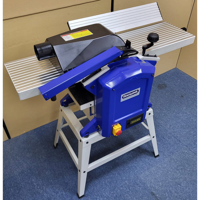 Charnwood PT250SP 10" X 6" Planer Thicknesser with 24TC Cutters in Spiral Block