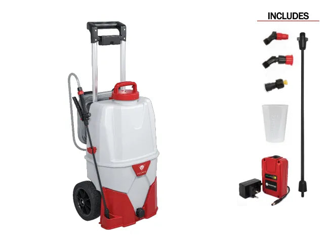 Pulmic Pegasus 18v 35L Batteryl Trolley Sprayer (x1 2.6Ah)