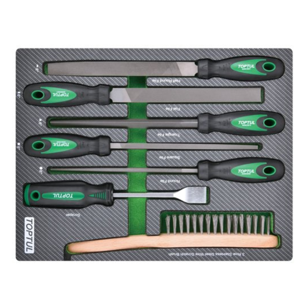 Toptul 7Pce File Tool Set — Mallow Tools
