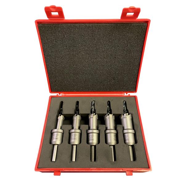 Rotabroach RHSKIT1 TCT Short (25mm) Metal Holecutter Kit - 5pc