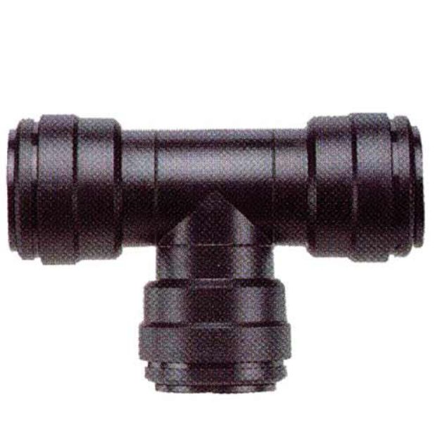 6mm T Piece Push in Tube Fittings (Single)