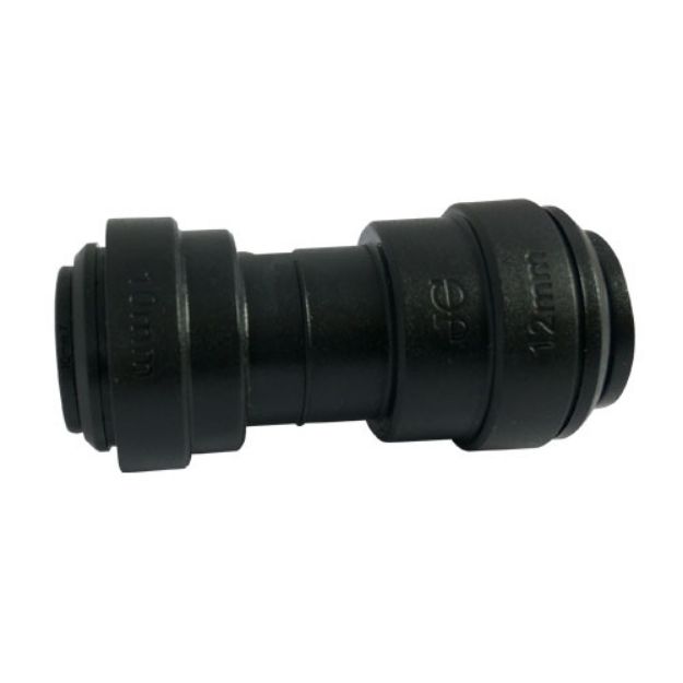 12-10mm Straight Reducer Joiner (Single)