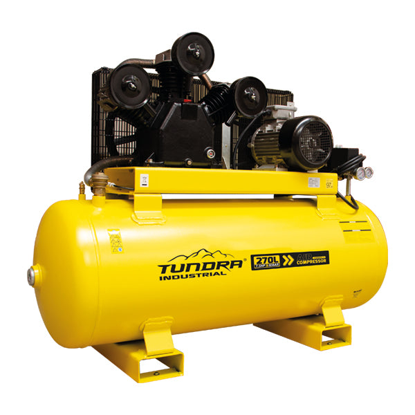 Tundra 270L 7.5HP 3 Phase 10 Bar Industrial Air Compressor
